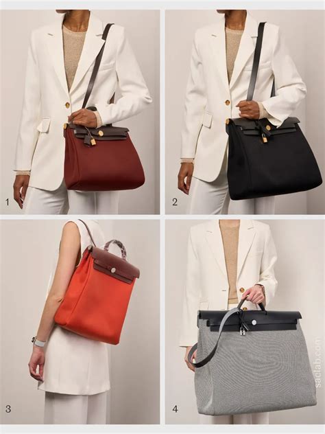 hermes herbag size mm|Hermes herbag 31 price 2024.